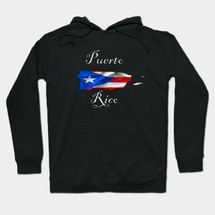 Puerto Rico Shirt Hoodie
